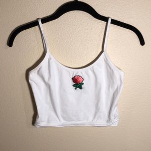 Rose Crop Top